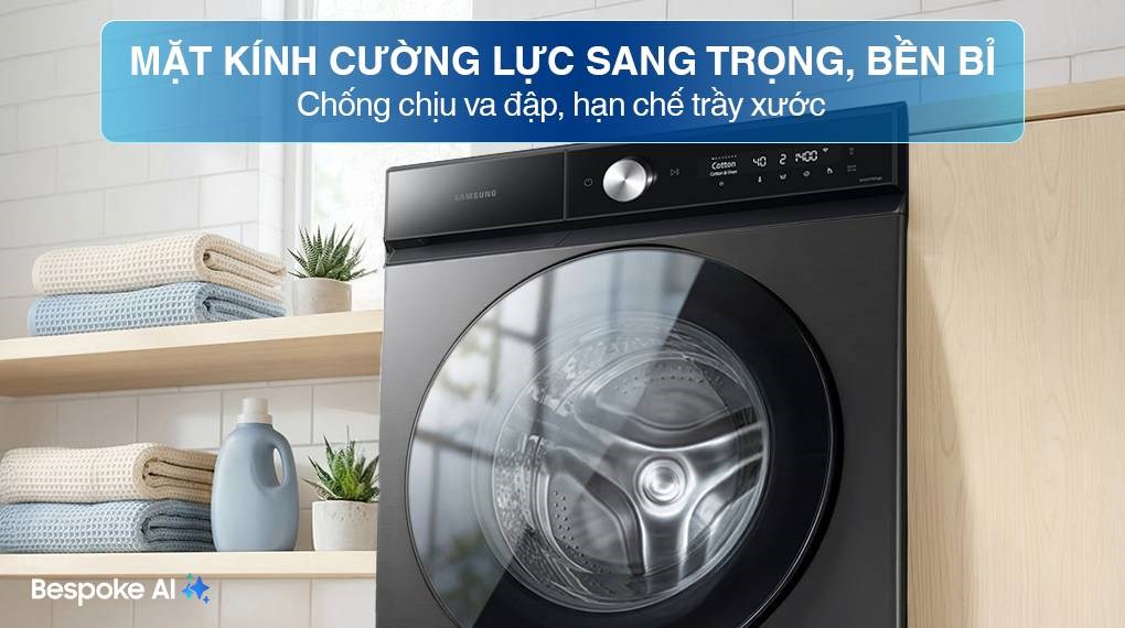 Máy giặt Samsung Inverter 12 kg WW12CGC04DABSV - ảnh 3